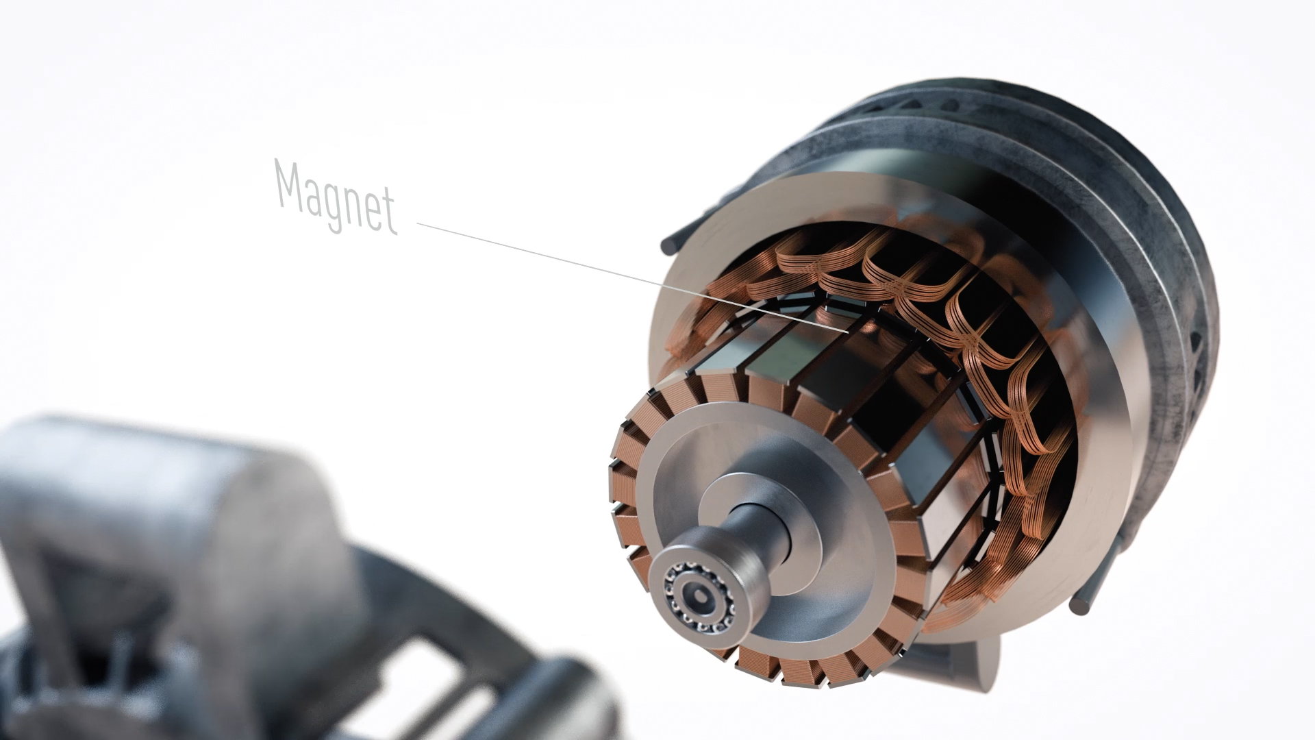 3D Science animation How does an alternator work?
