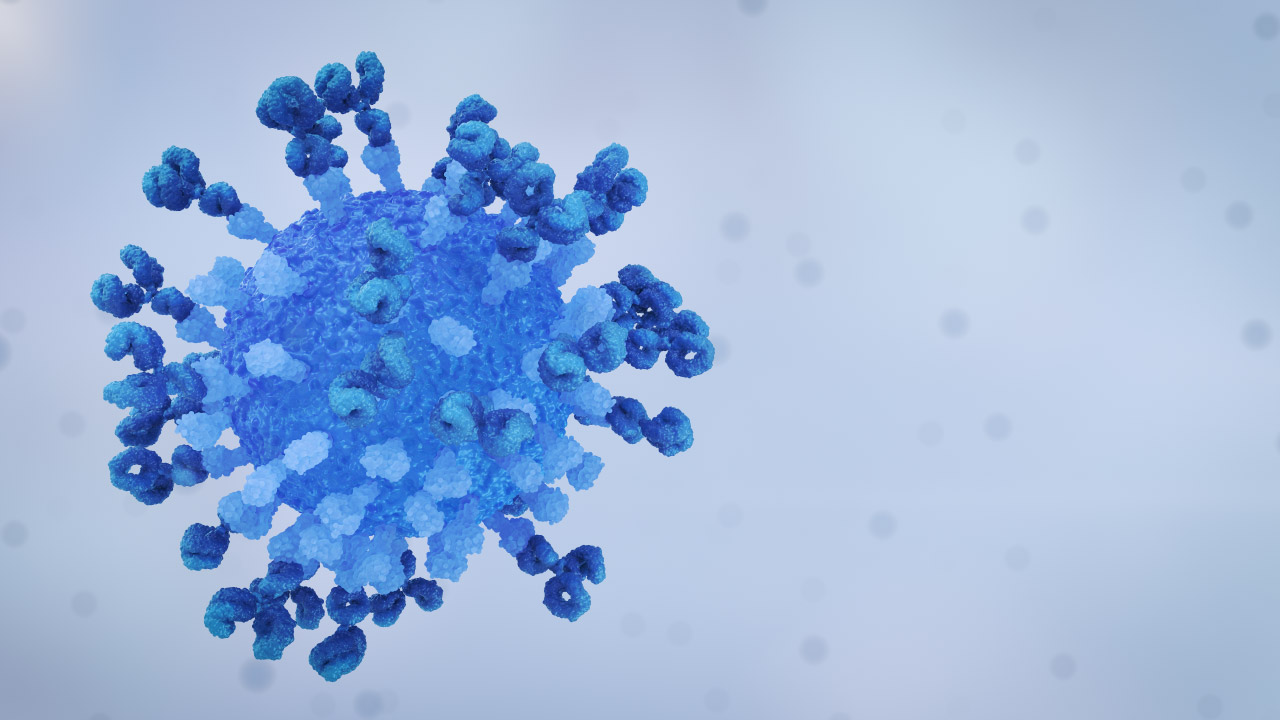 Virus Antibody Neutralisation Loop Grey Left