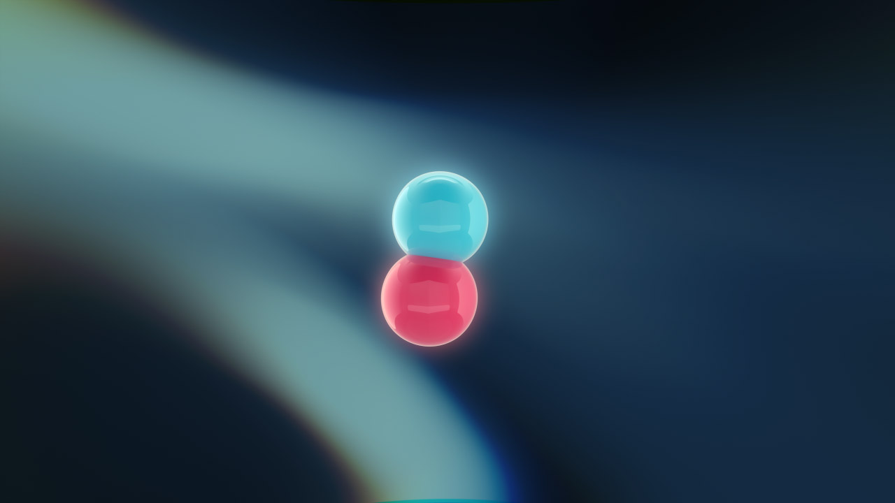 Deuterium No Labels Fractal Background