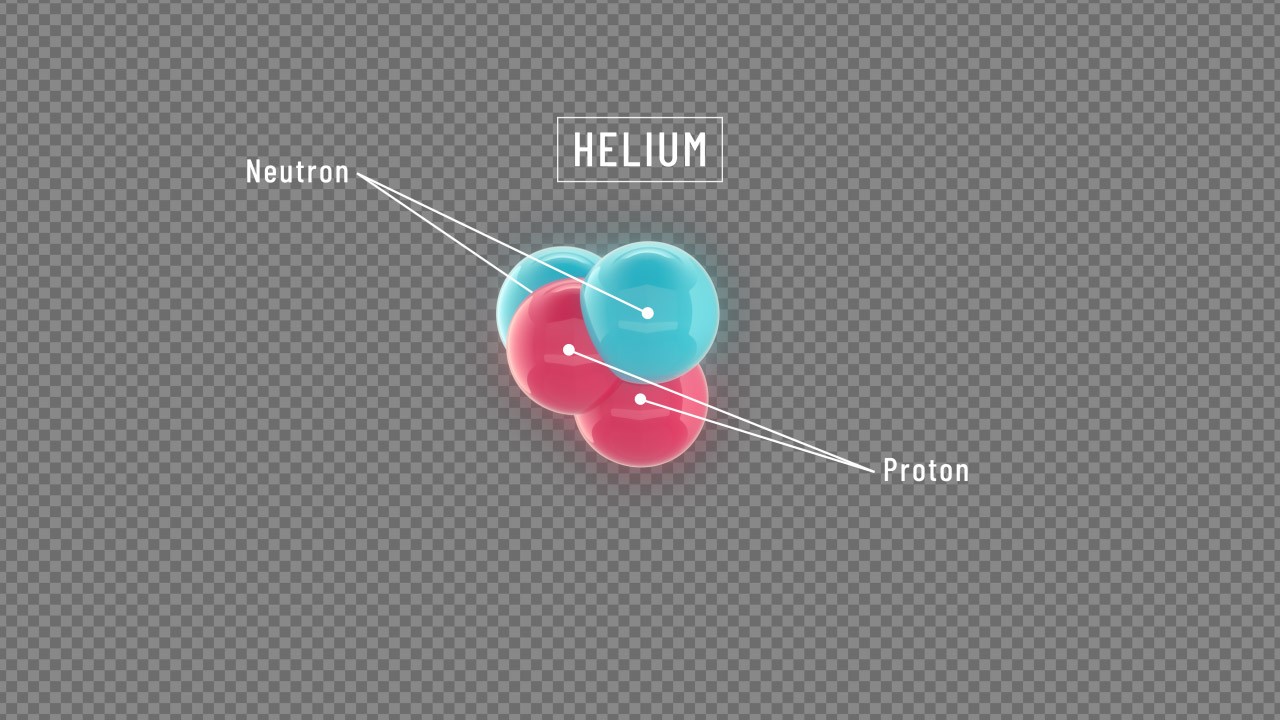 Helium Labelled Alpha